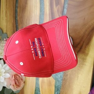 NEW 'Make The Constitution Great Again' Republican Red Baseball Hat | One Size